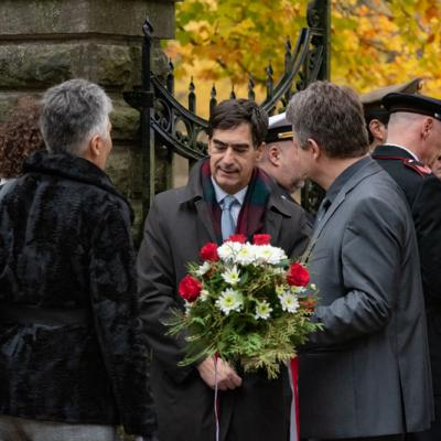 100jahre Kriegsende Gedenken Auf Dem Italienischen Soldatenfriedhof 3